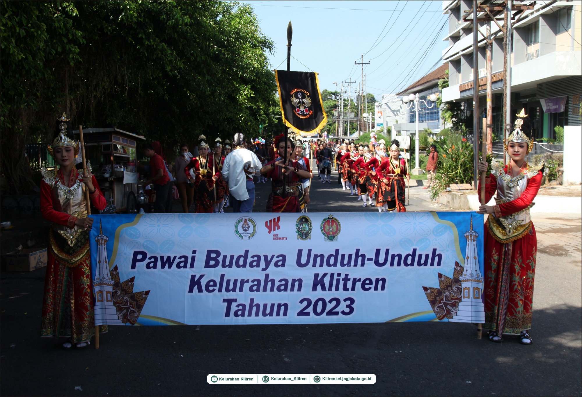 Pawai Budaya Unduh-Unduh Kelurahan Klitren Tahun 2023