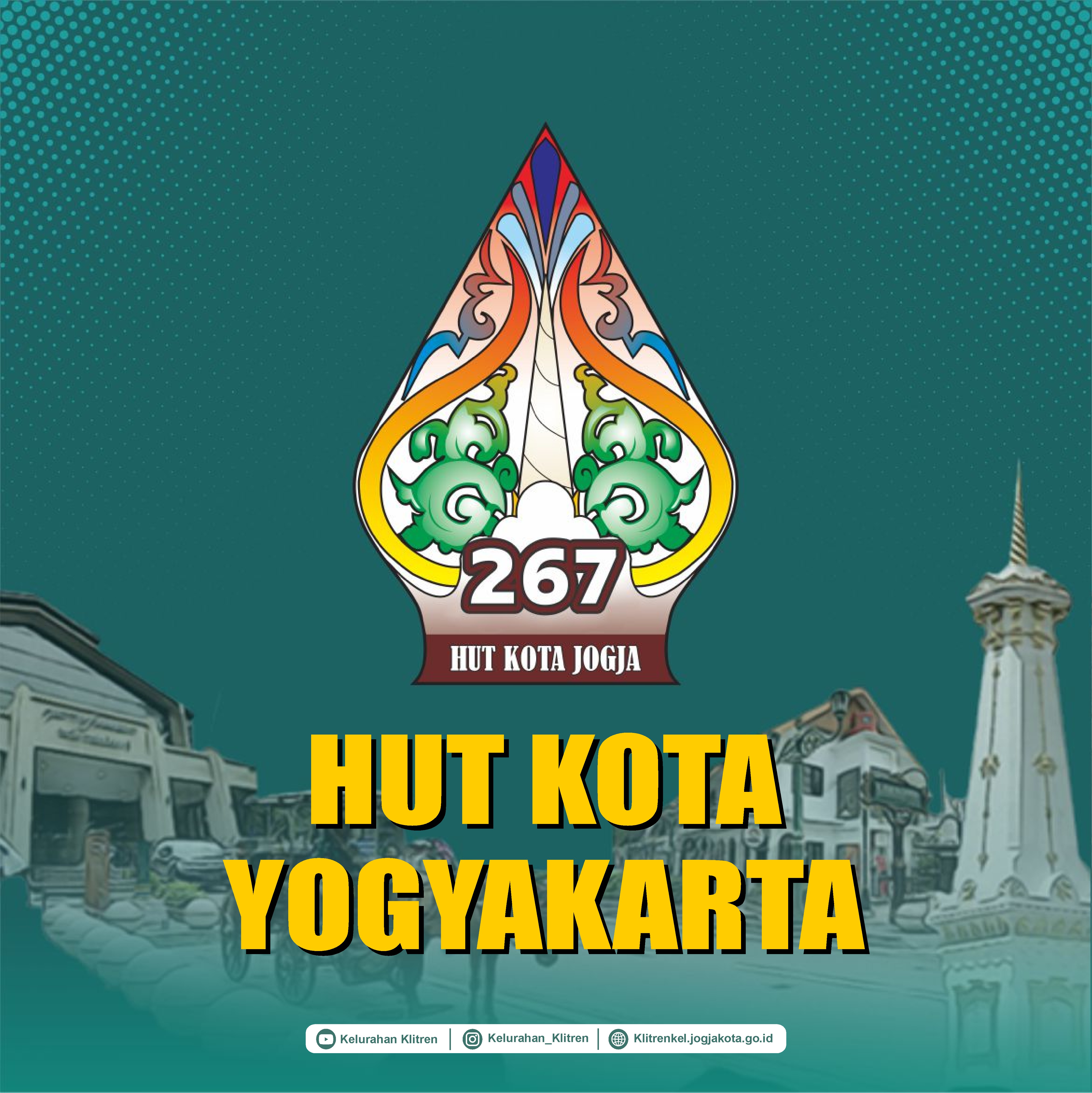 HUT Kota Yogyakarta ke-267 Tahun